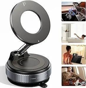 Vacuum Suction Magnetic Holder (Strong Hold, No Drilling)