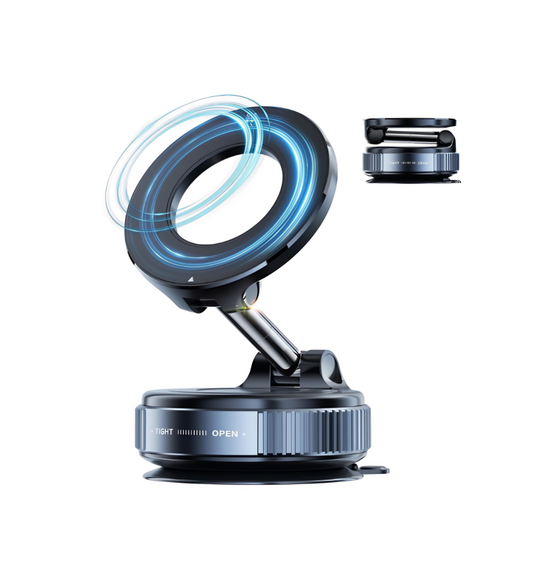 Vacuum Suction Magnetic Holder (Strong Hold, No Drilling)