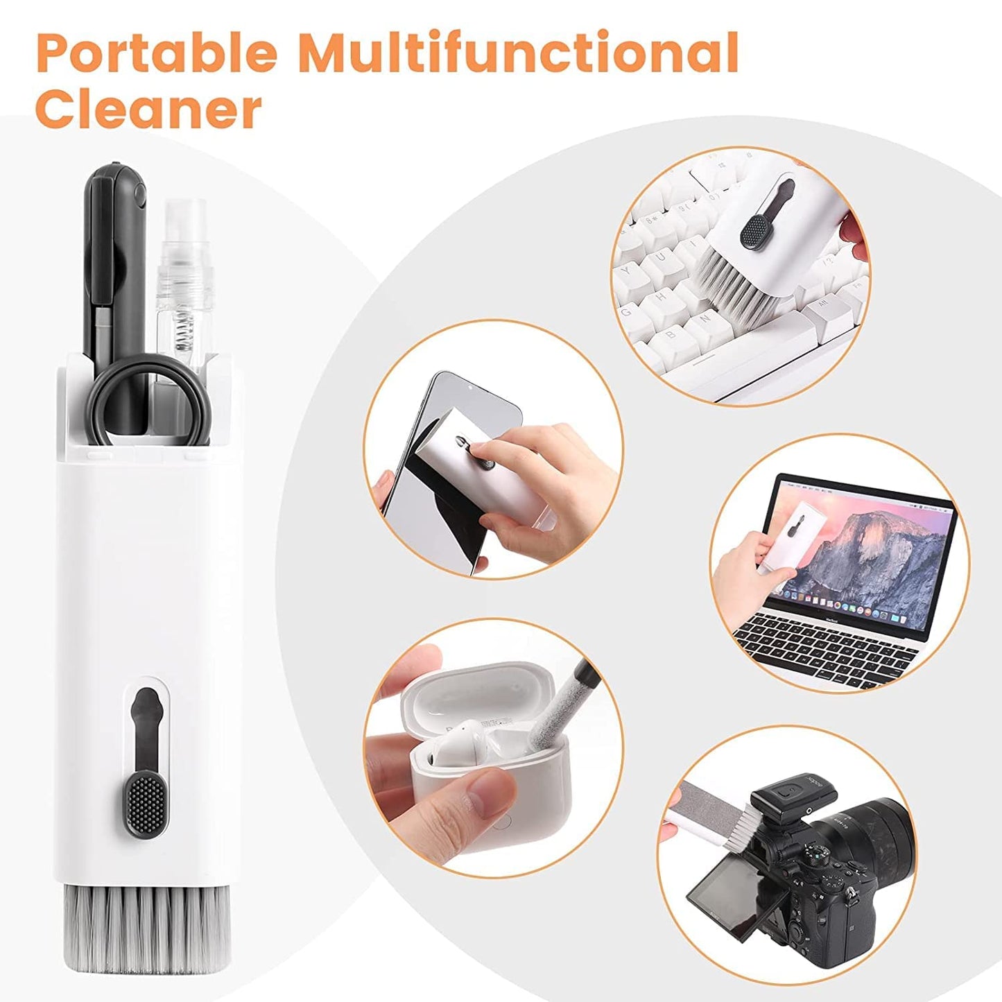 Electronics Gadget Cleaning Kit (Dust-Free & Shiny)