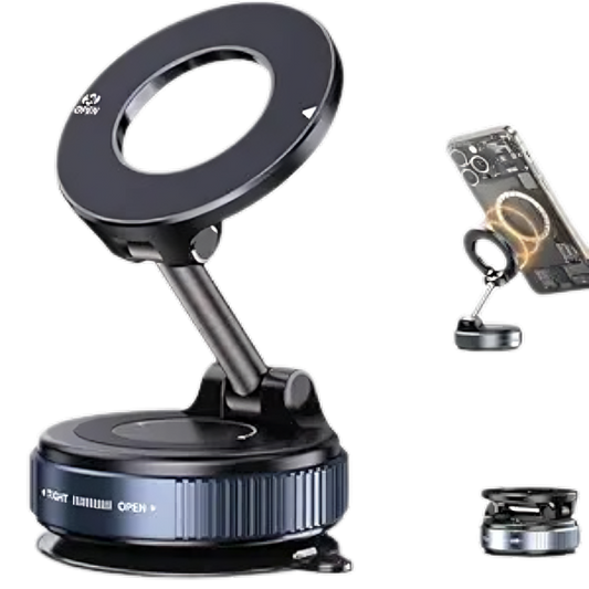 Vacuum Suction Magnetic Holder (Strong Hold, No Drilling)