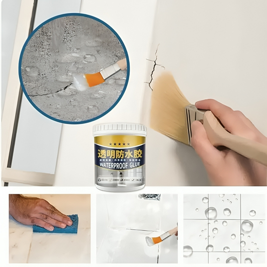 Transparent Waterproof Glue (free Brush) – Instantly Seals Cracks & Stops Leaks Fast!