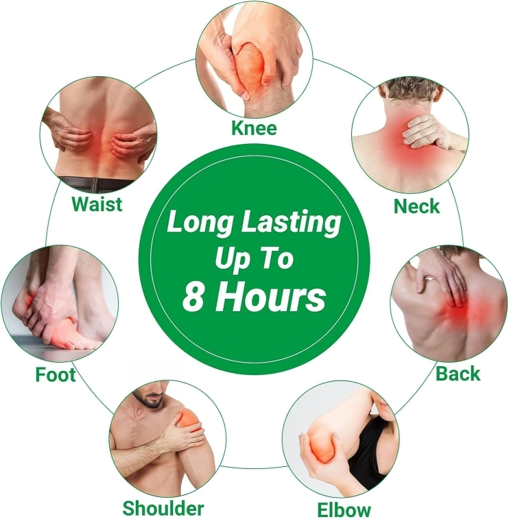 Herbal Knee Pain Relief Patches (Pack of 10)