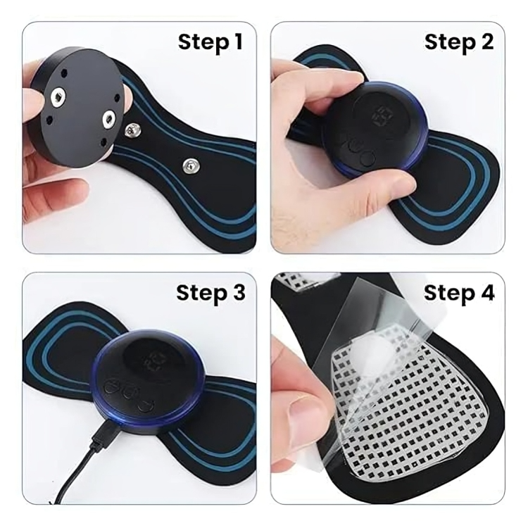 Electric full body Massager - Blood Circulation, Pain Relief with 8 Modes & 19 Strength Levels.