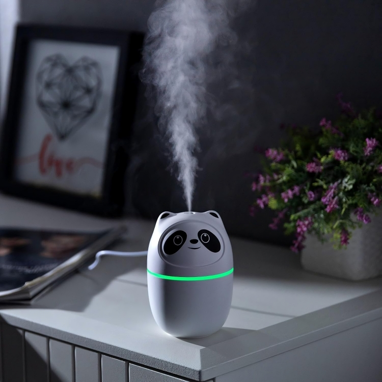 Panda Cool Mist Humidifier – 7 Colors for Calm, Easier Breathing