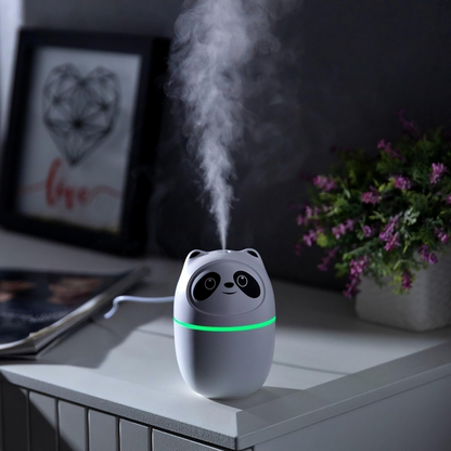 Panda Cool Mist Humidifier – 7 Colors for Calm, Easier Breathing