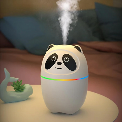Panda Cool Mist Humidifier – 7 Colors for Calm, Easier Breathing